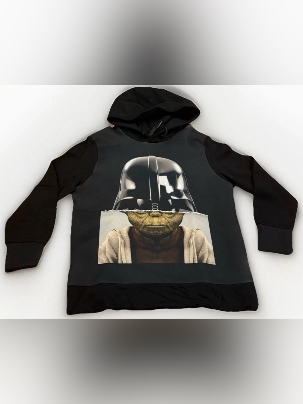Neil Barrett Star Wars Darth Yoda Hoodie Rare Streetwear Sweatshirt Size Large